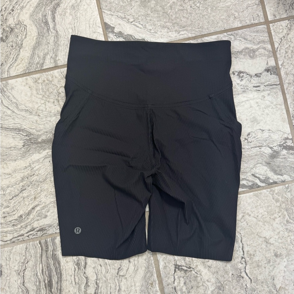 Lululemon Base Pace High Rise Ribbed Bike Short, 6 - Picture 4 of 5